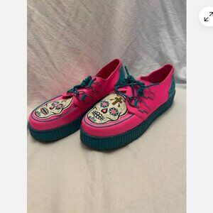 ISO: Strange Cvlt Krypt Muerte Shoes Womens Pink Creepers